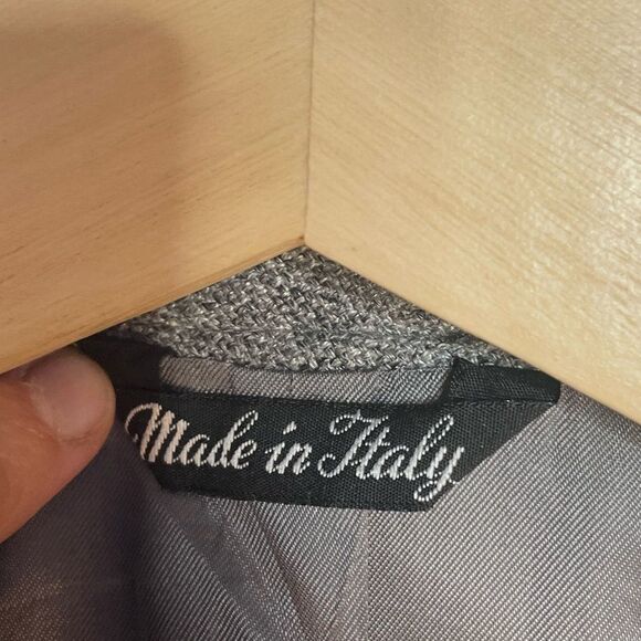 5 for $25🔥Vito Rufolo Grey Blazer Sports Jacket Size 46 Regular - Picture 3 of 7